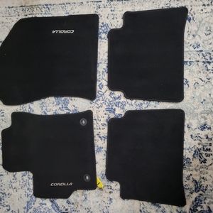 Genuine 2017 Toyota Corolla OEM Floormats